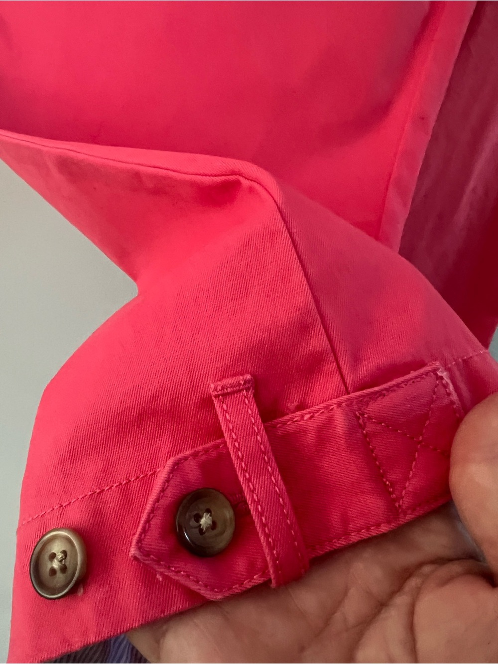 Lands' End Coral Pink Chino Pants - Picture 2 of 6